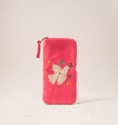 Doves of Peace Glasses Case