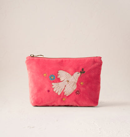 Doves of Peace Mini Pouch