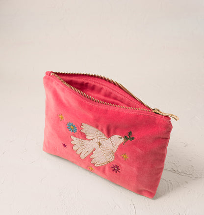 Doves of Peace Mini Pouch