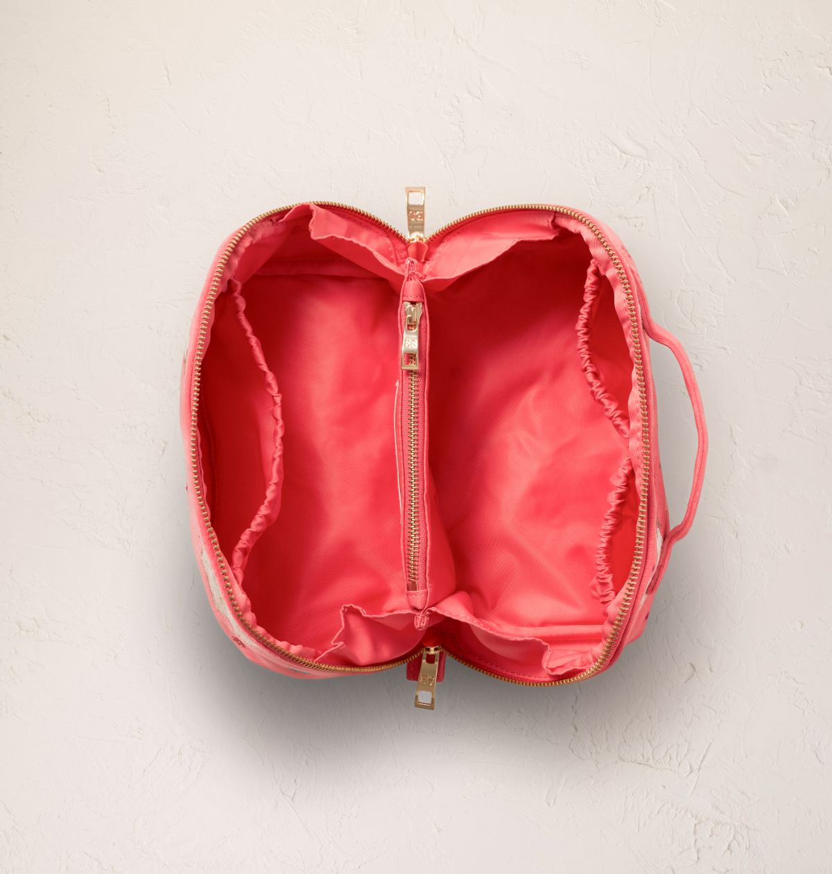 Doves of Peace Open Flat Makeup Bag