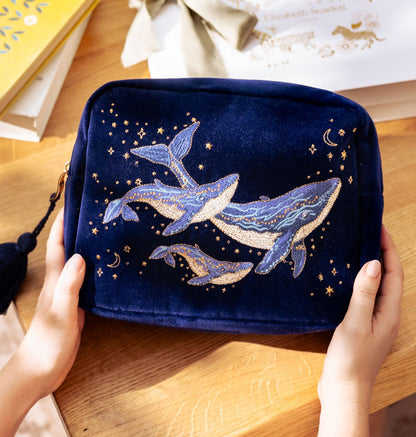 Mystical Whale Wash Bag
