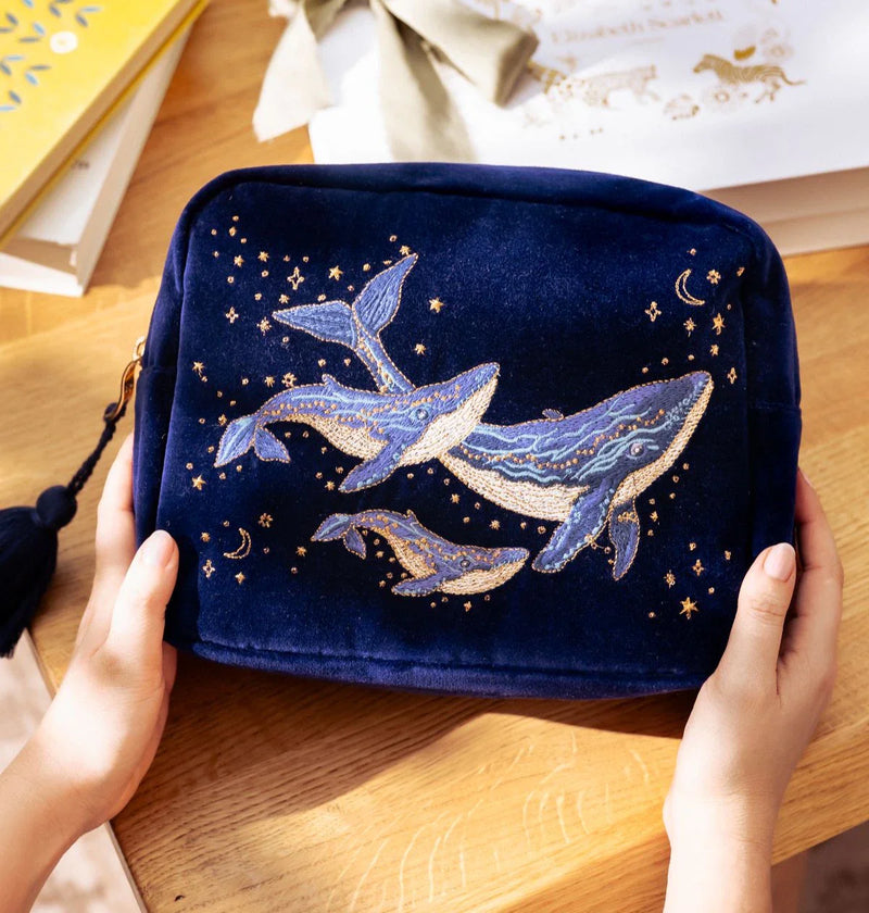 Mystical Whale Wash Bag – Elizabeth Scarlett