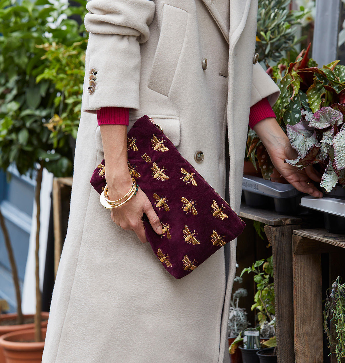 Honey Bee Everyday Pouch – Elizabeth Scarlett