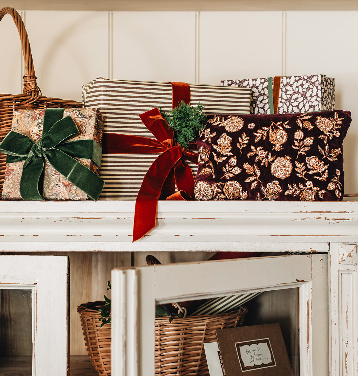 Golden Pomegranate Everyday Pouch