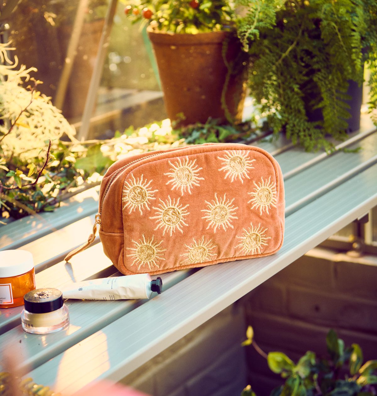 Sun Goddess Makeup Bag