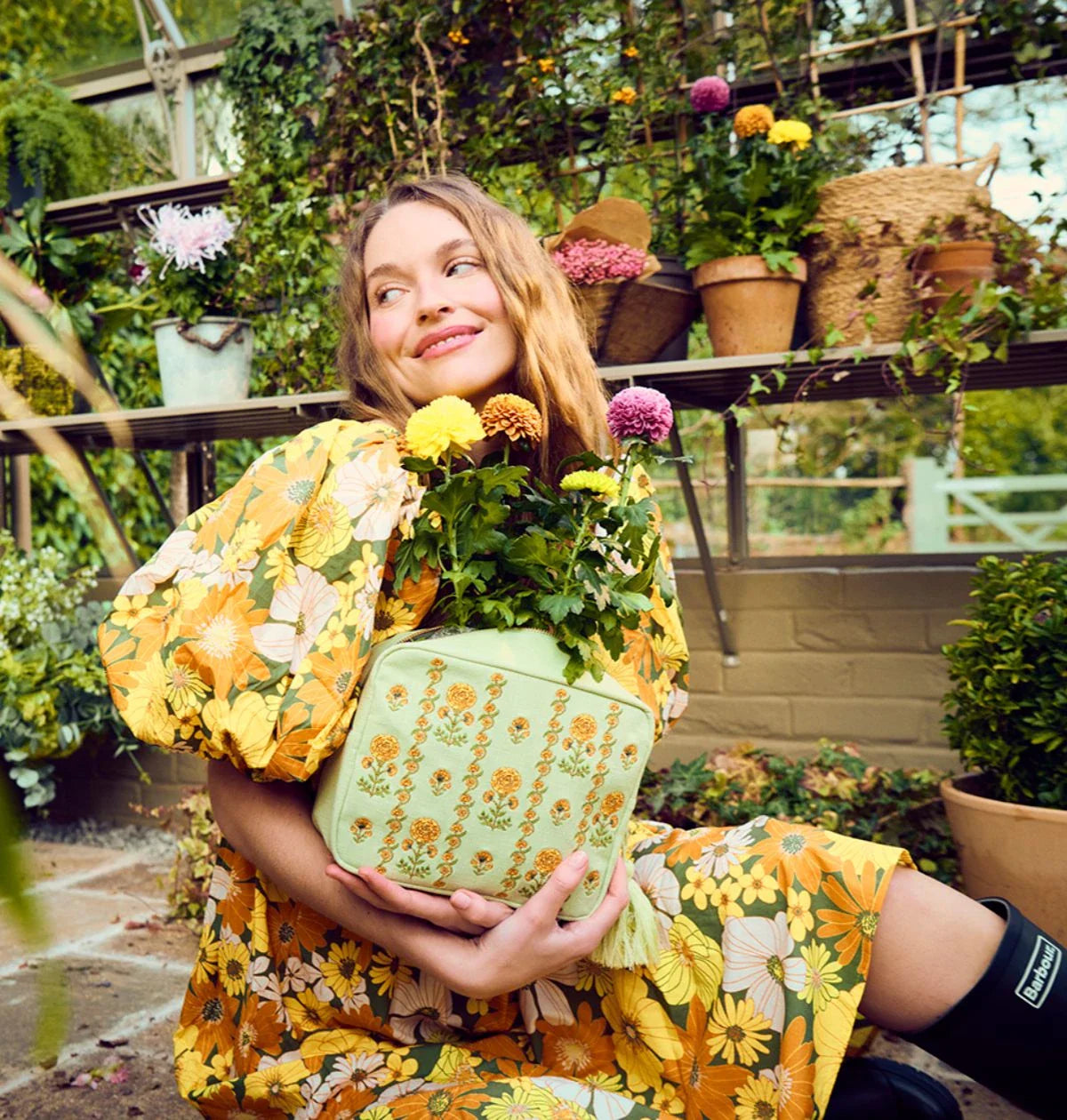 Marigolds Wash Bag
