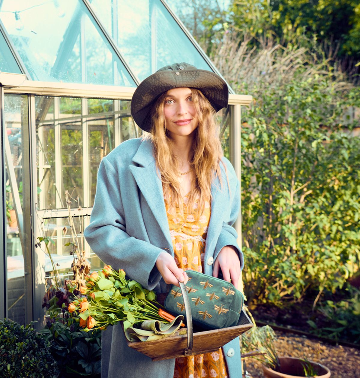Honey Bee Makeup Bag