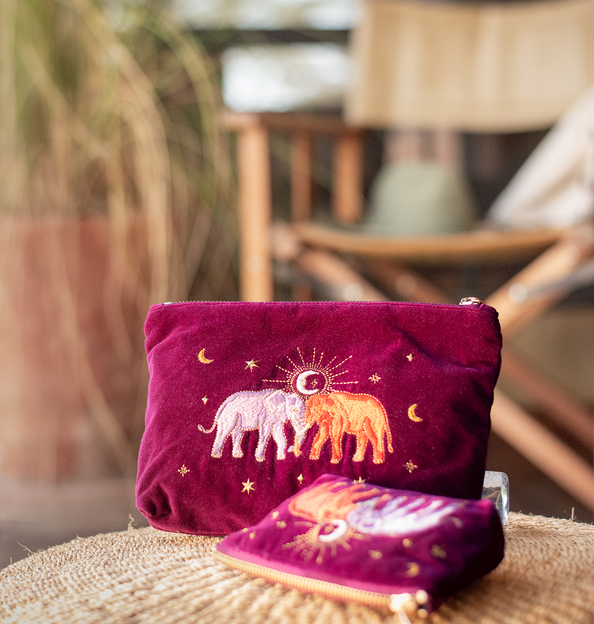 Enchanted Elephant Mini Pouch