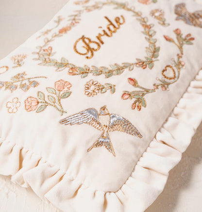 Earth Goddess Bride Frill Pouch