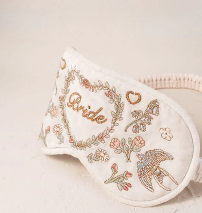 Earth Goddess Bride Eye Mask