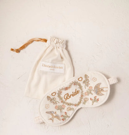 Earth Goddess Bride Eye Mask