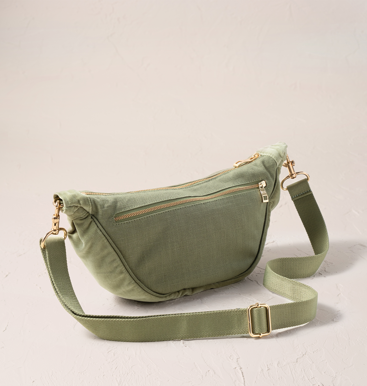 Earth Goddess Velvet Crossbody Sling Bag