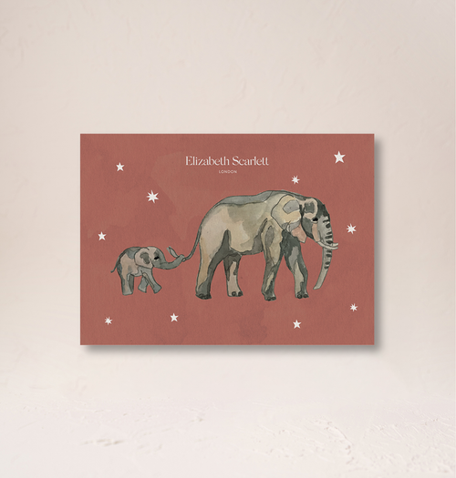 【Elizabeth Scarlett】 Celestial Elephant エブリデイポーチ Celestial Elephant Everyday Pouch – Elizabeth Scarlett
