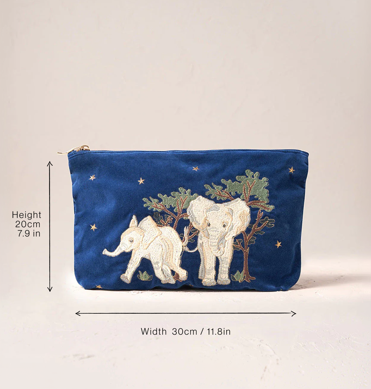 Baby Elephant Conservation Everyday Pouch