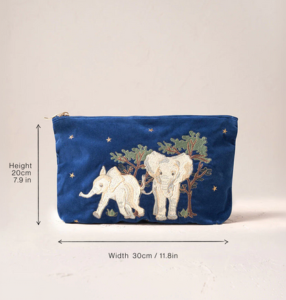 Baby Elephant Conservation Everyday Pouch