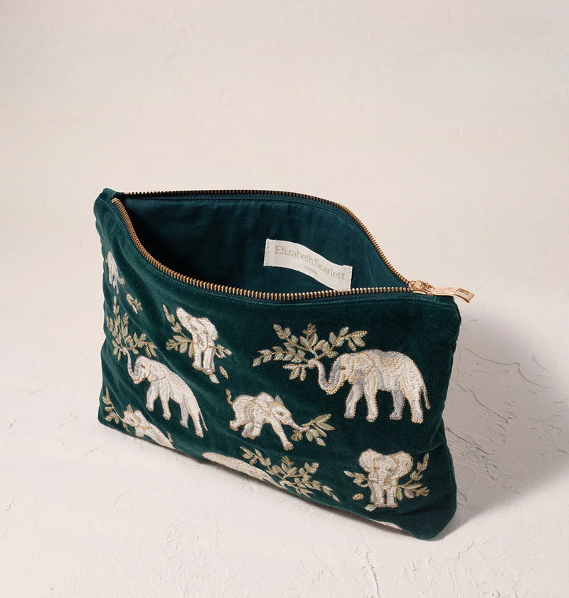 Elephant Herd Everyday Pouch – Elizabeth Scarlett