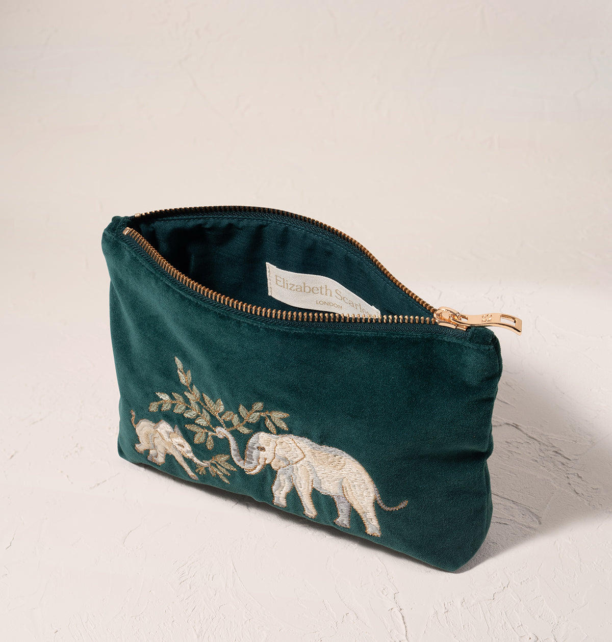 Elephant Herd Mini Pouch – Elizabeth Scarlett - Main Image