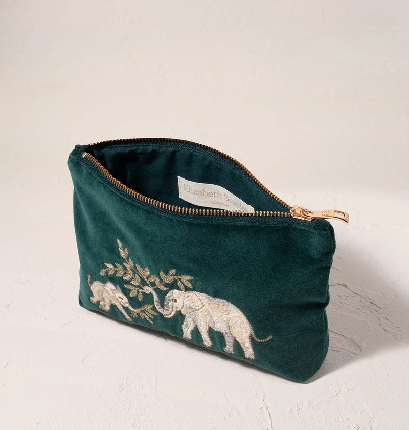 Elephant Herd Mini Pouch – Elizabeth Scarlett