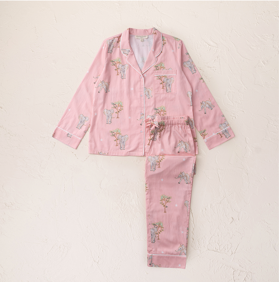 Cotton Elephant Pyjamas