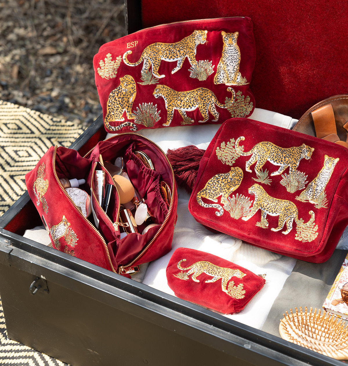 Wild Leopard Everyday Pouch