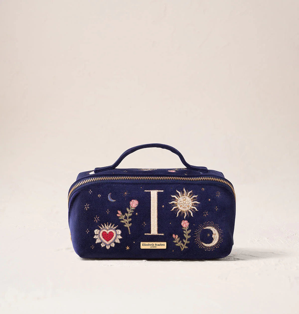 Enchanted Alphabet Open Flat Makeup Bag