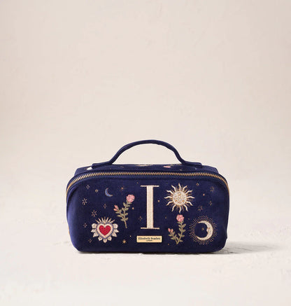 Enchanted Alphabet Open Flat Makeup Bag