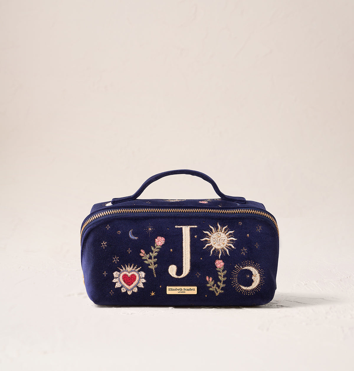 Enchanted Alphabet Open Flat Makeup Bag