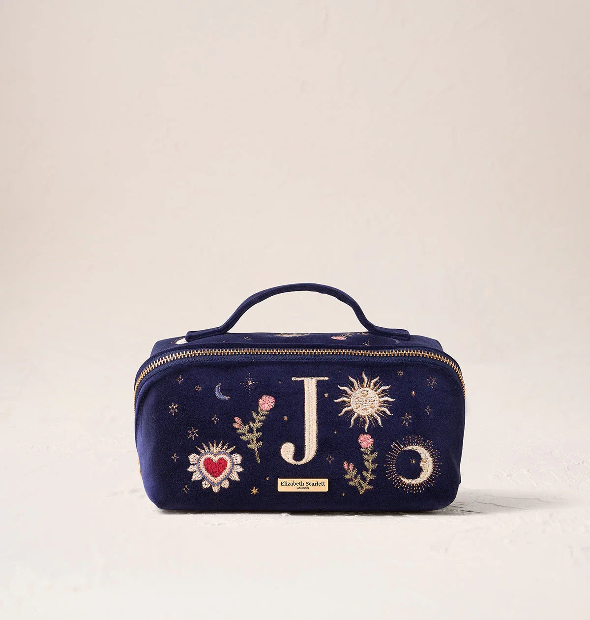 Enchanted Alphabet Open Flat Makeup Bag