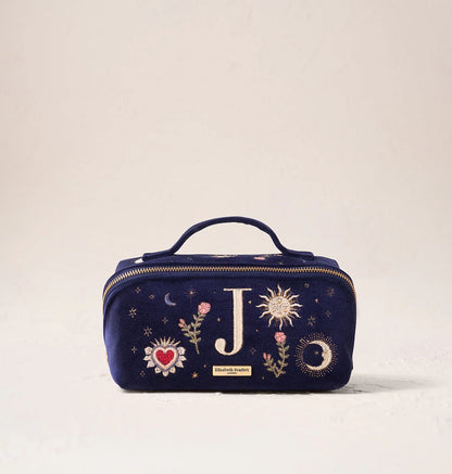 Enchanted Alphabet Open Flat Makeup Bag