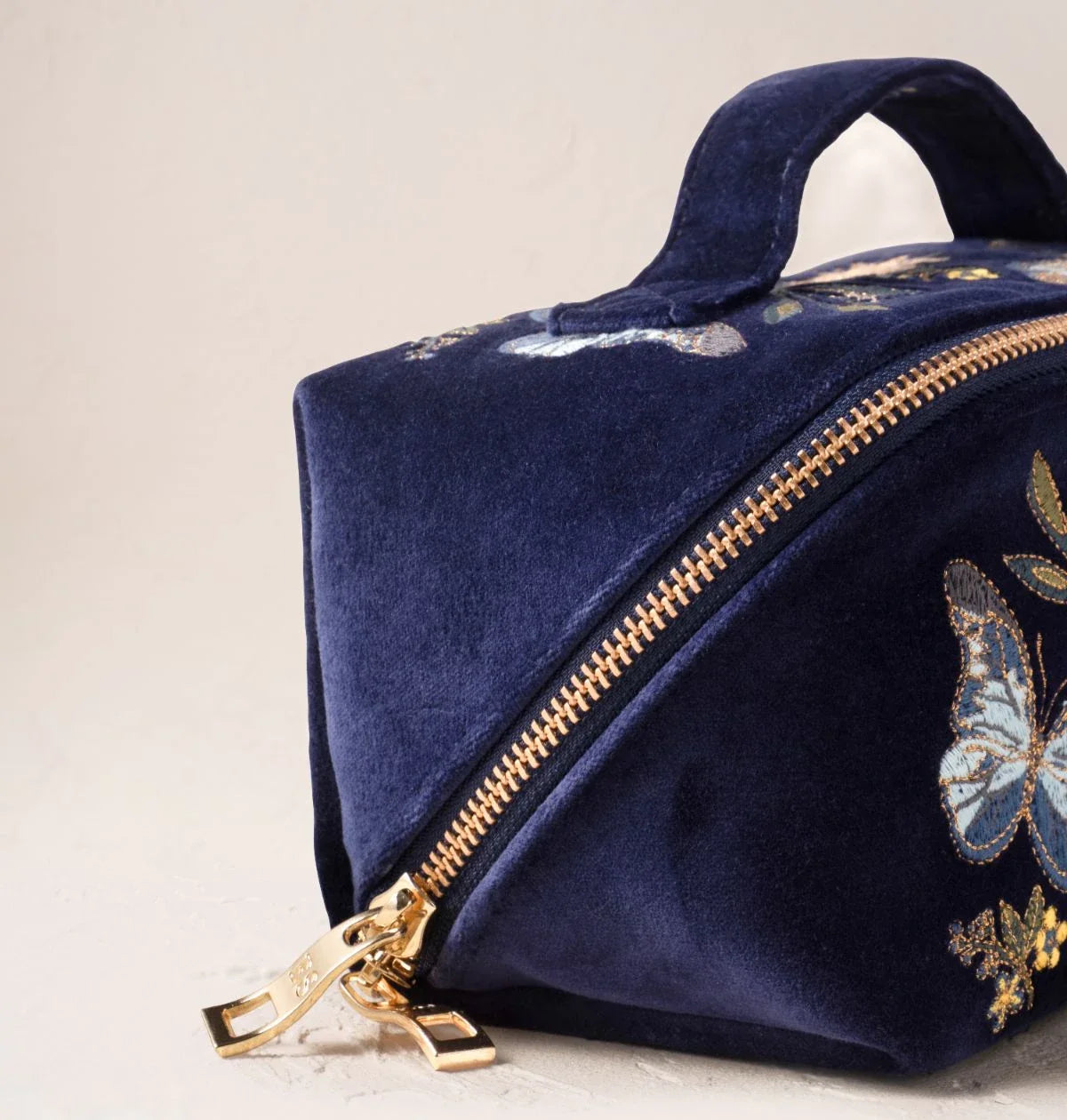 Enchanted Butterfly Open Flat Makeup Bag
