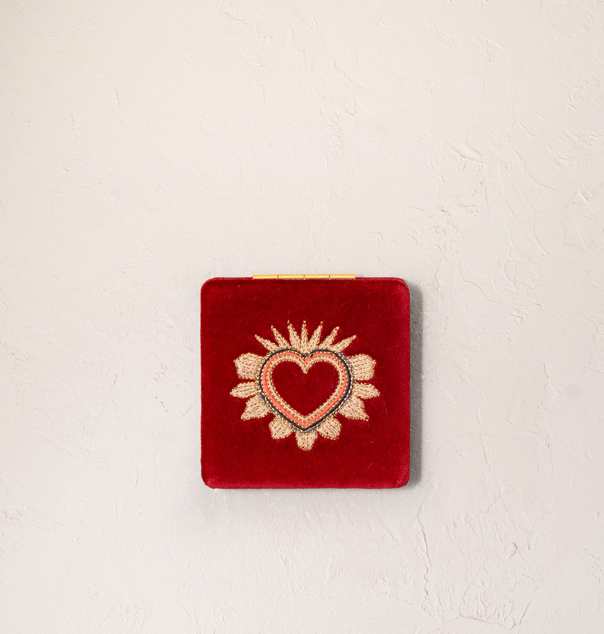 Enchanted Heart Compact Mirror