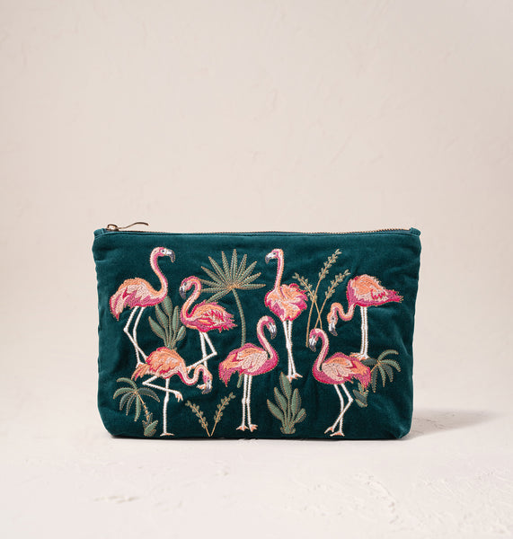 Flamingos Everyday Pouch – Elizabeth Scarlett