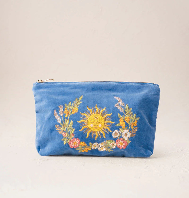 Floral Sun Goddess Everyday Pouch – Elizabeth Scarlett