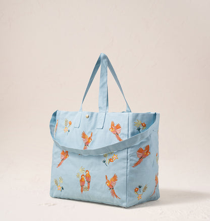 Flying Parrots Carryall