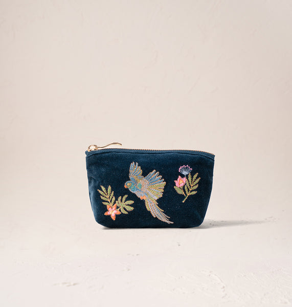 【送料関税込】Elizabeth Scarlett / Flying Parrots Coin Purse Flying Parrots Coin Purse – Elizabeth Scarlett