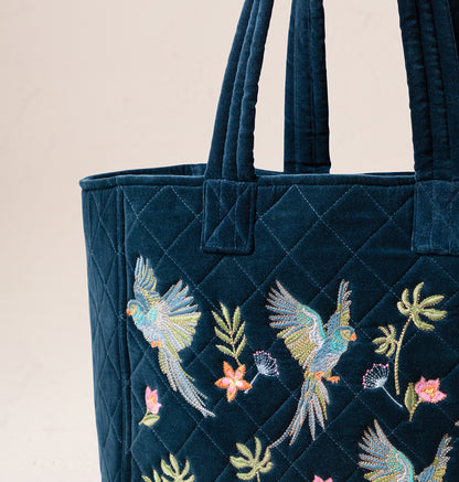 Flying Parrots Tote