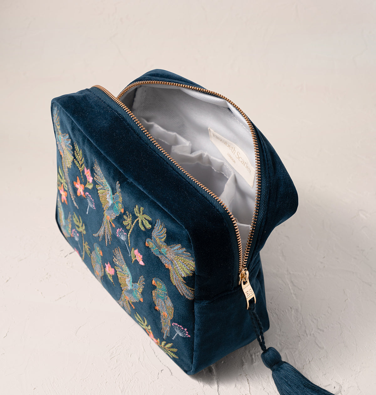 Flying Parrots Wash Bag