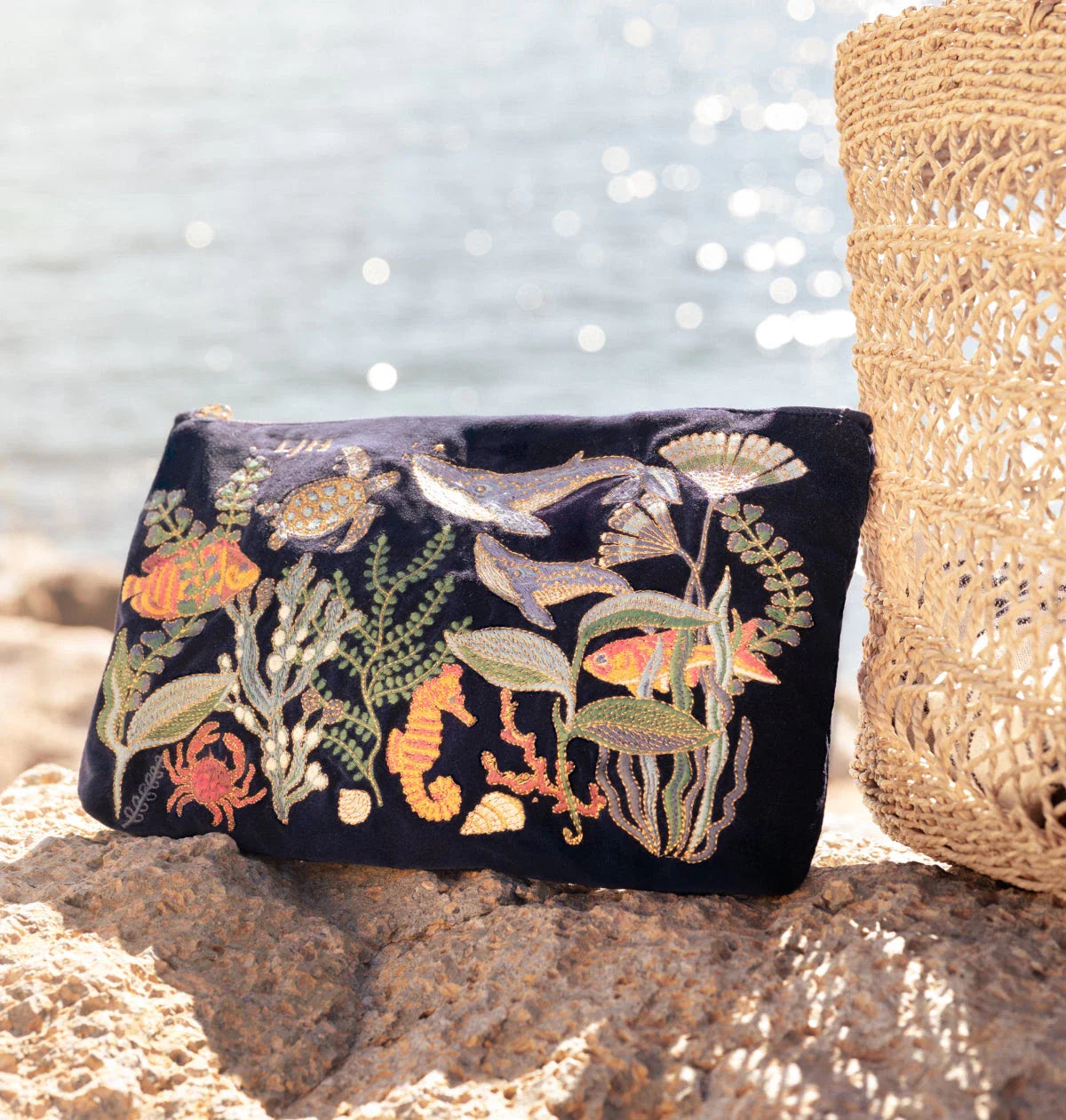 Buttercup Meadow Frill Pouch