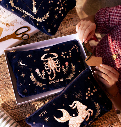 Sagittarius Navy Everyday Pouch