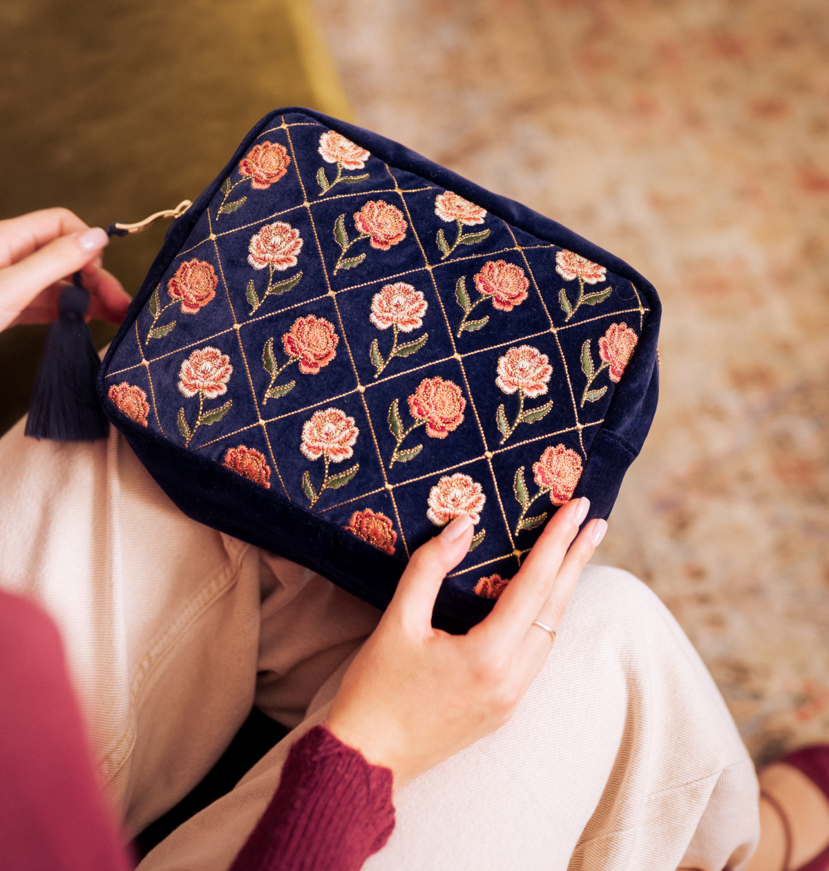 Rose Wash Bag