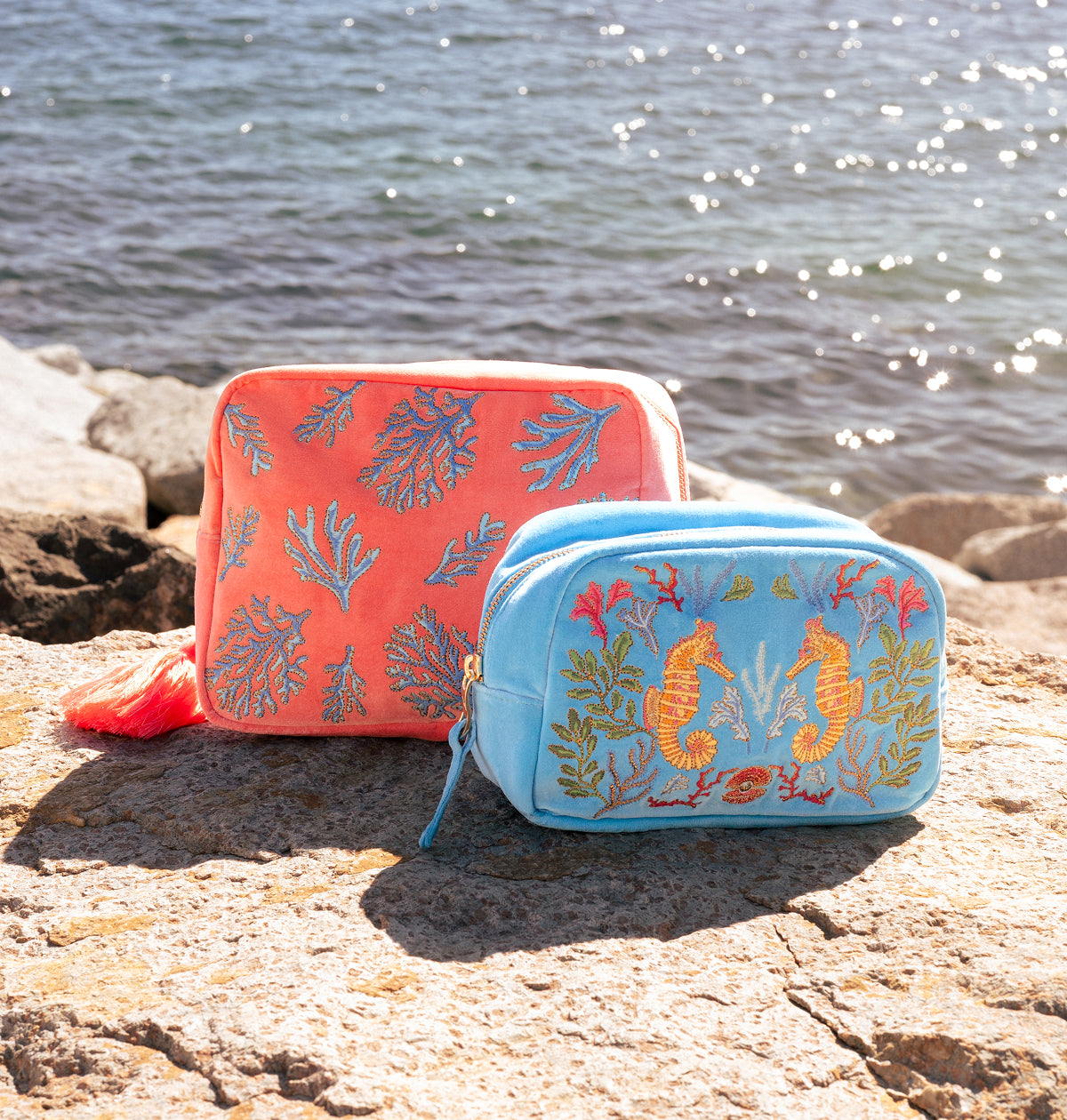 【新品未使用】Elizabeth Scarlett コーラル Wash Bag Coral Wash Bag – Elizabeth Scarlett