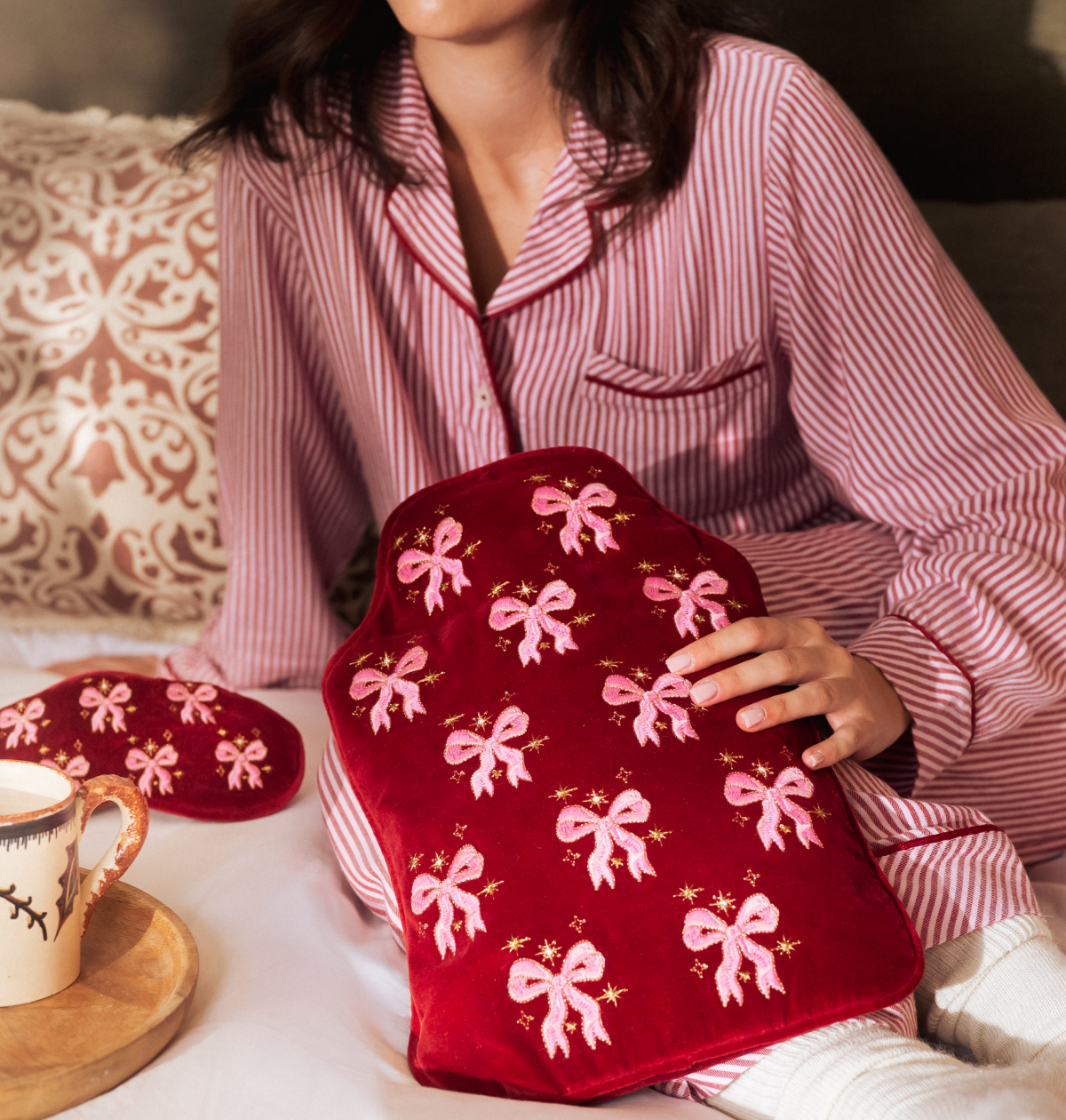 Dazzling Bows Eye Mask