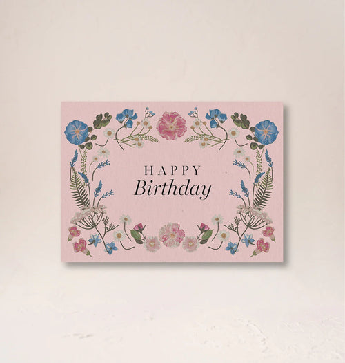 Happy Birthday Floral