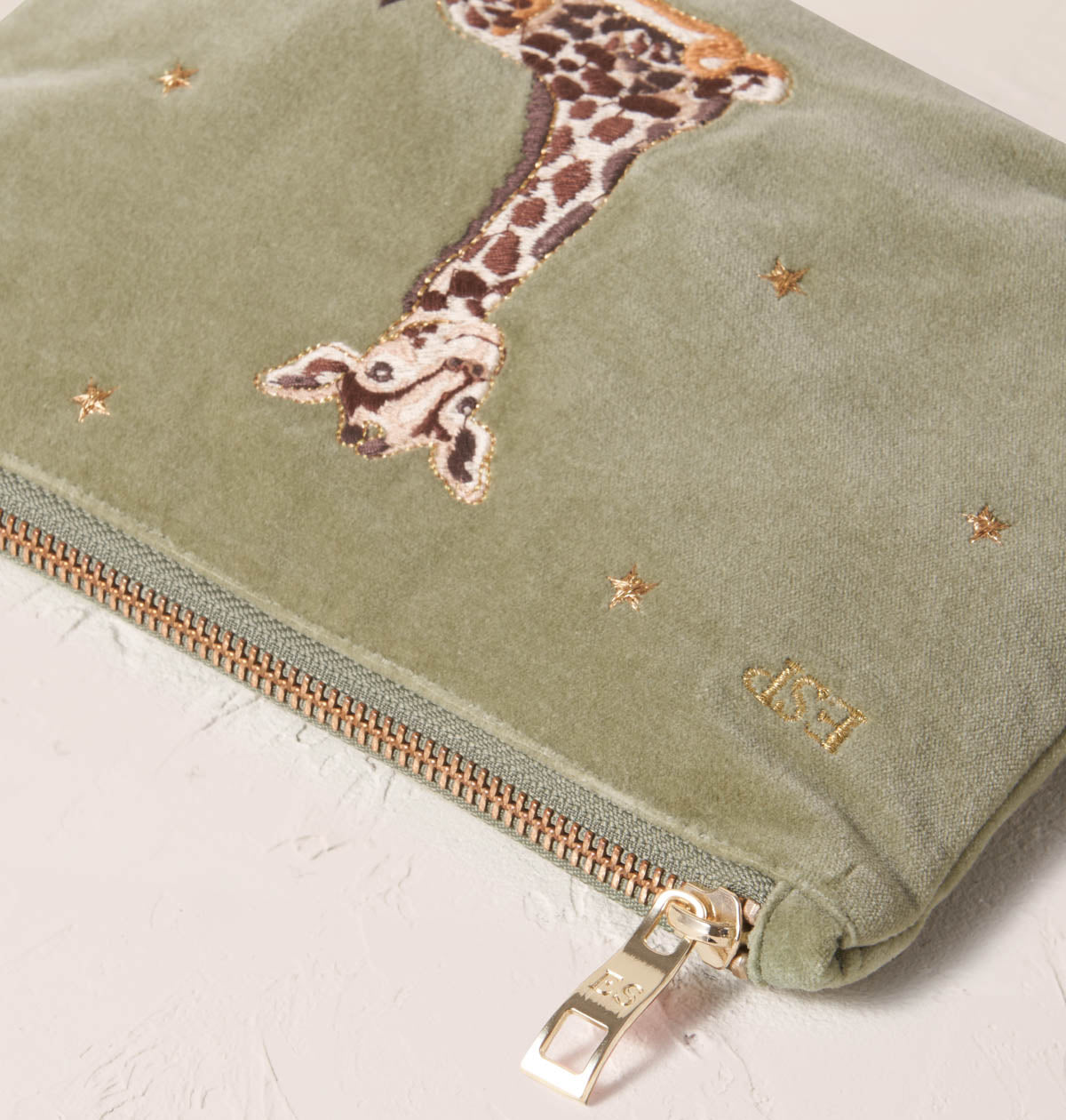 Giraffe Mother & Baby Mini Pouch – Elizabeth Scarlett Giraffe Mother & Baby Mini Pouch – Elizabeth Scarlett