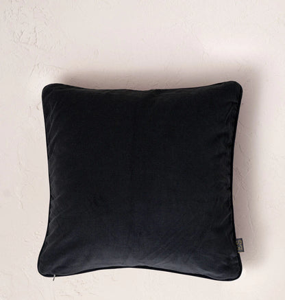 Gold Jungle Leaf Cushion Cover