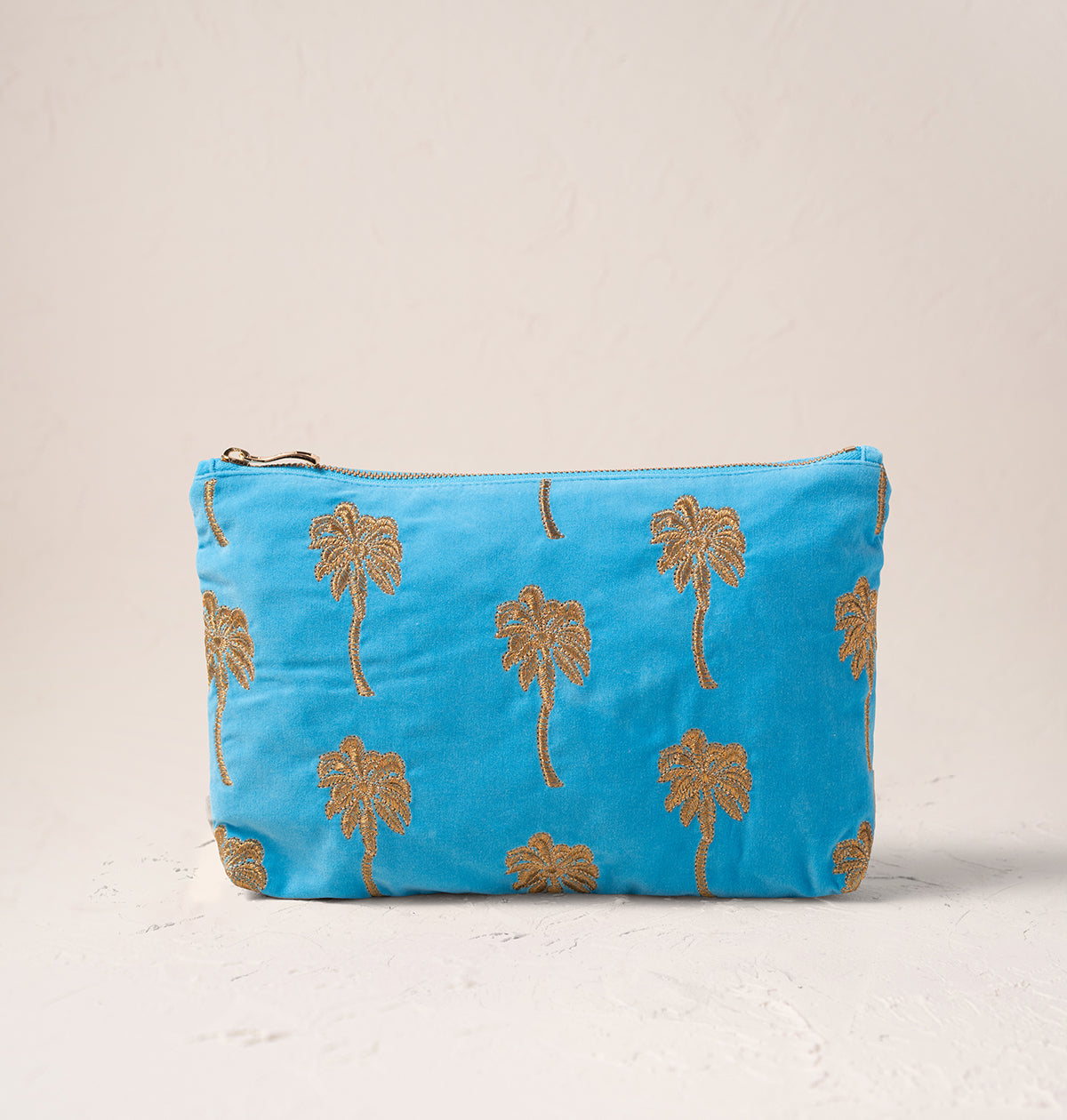 Gold Palm Everyday Pouch