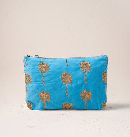 Gold Palm Everyday Pouch