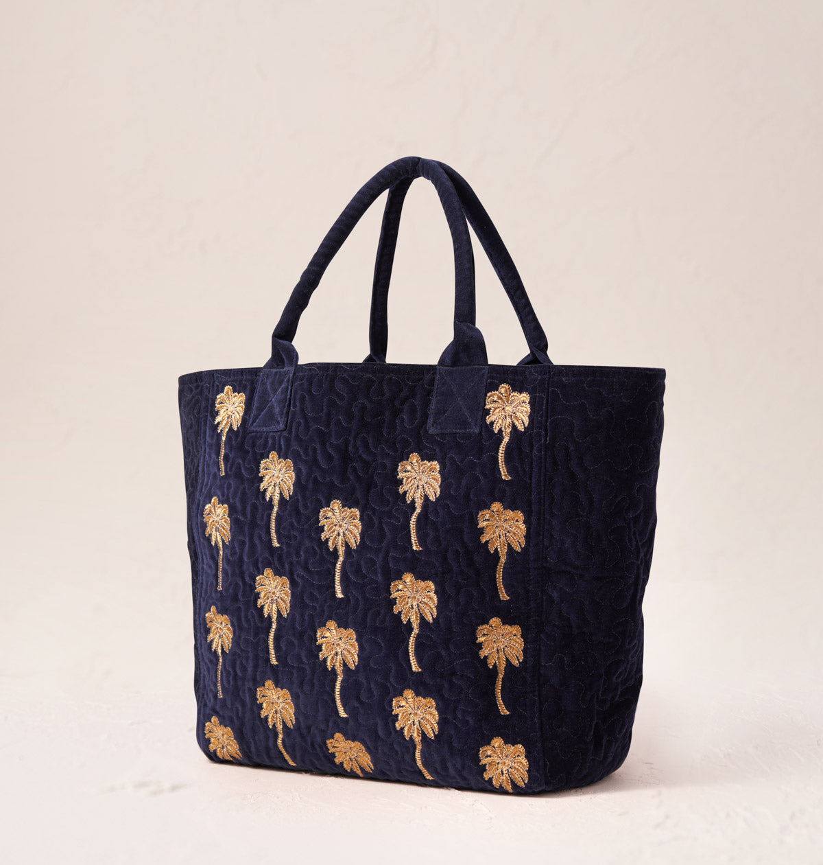 Gold Palm Tote - Main Image