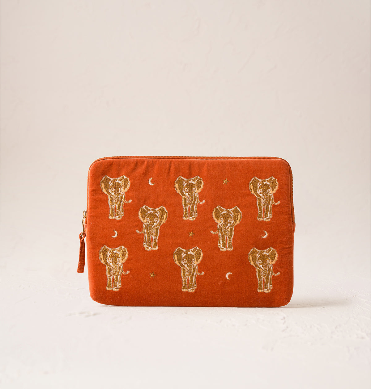 Golden Elephants Laptop Case Small – Elizabeth Scarlett