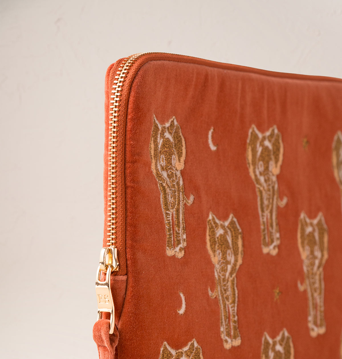 Golden Elephants Laptop Case Small
